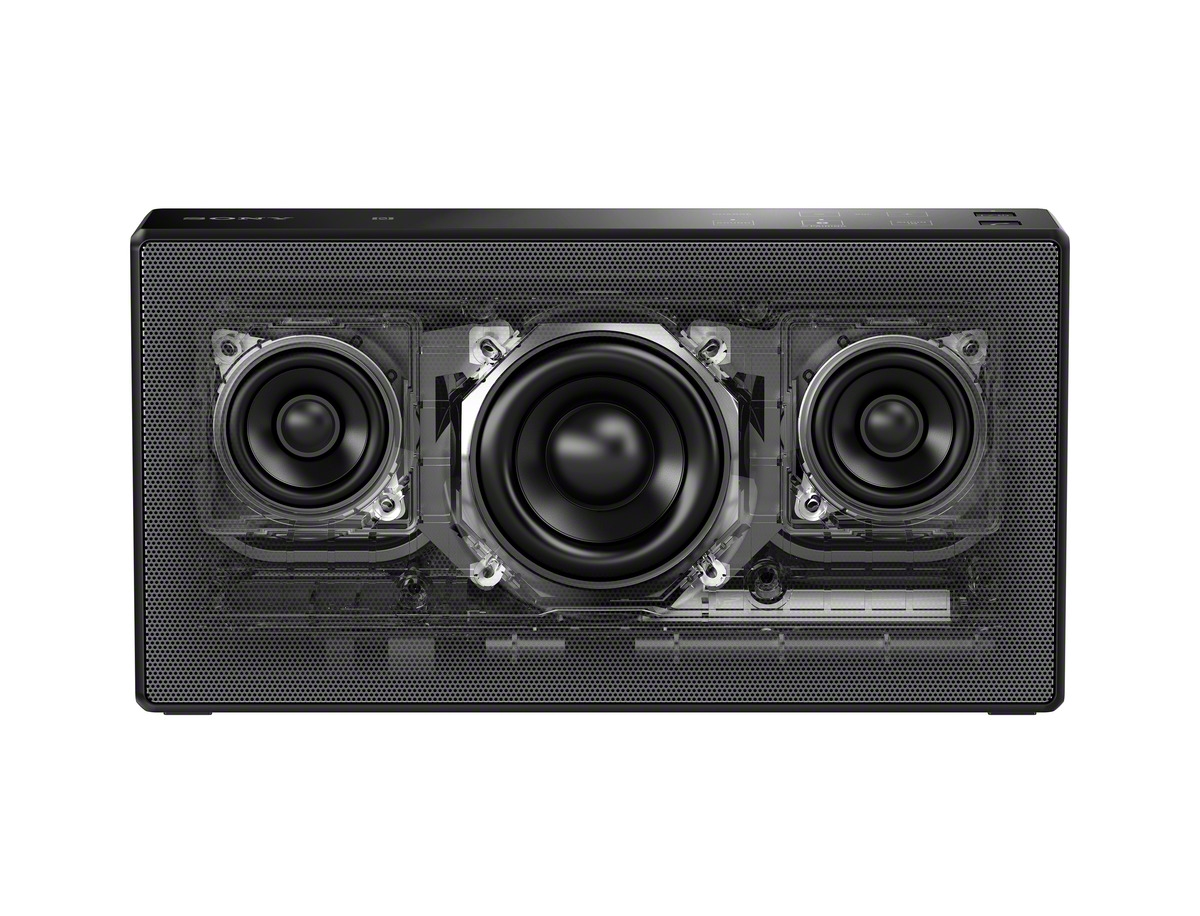 Sony SRS-X55/BLK 30W Powerful Portable Bluetooth Speaker NFC - Black | eBay