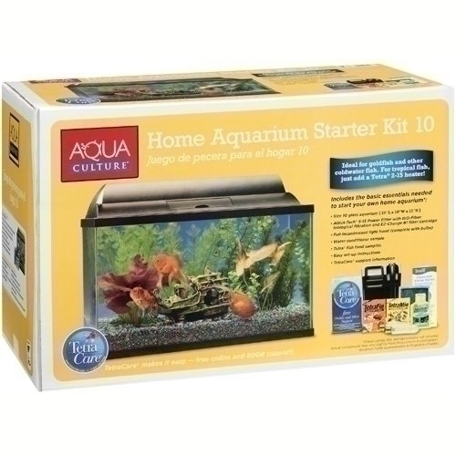 Aqua Culture Aquarium Home Starter Kit 10 Gallons eBay