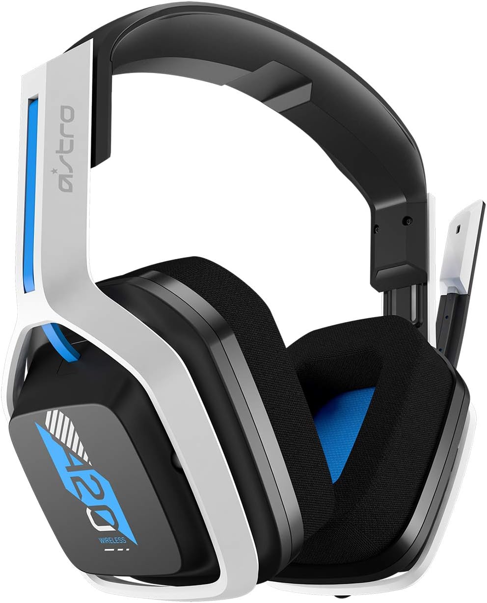 Astro A20 ワイヤレスゲーミングヘッドセット ホワイト/ブルー A20 Wireless Headset Gen 2 - PS-BLUE-2.4GHZ-A20 GEN 2 PS 939