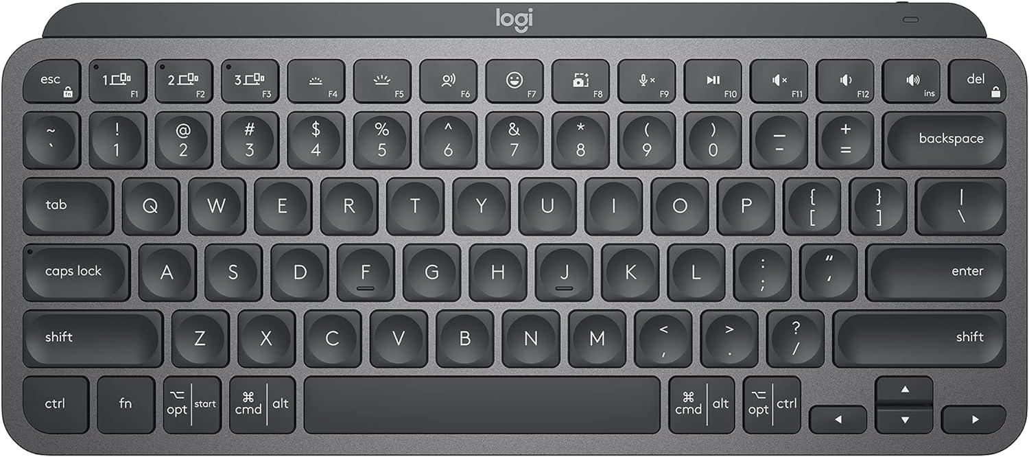 Logitech MX Keys Mini Minimalist Wireless Illuminated Keyboard
