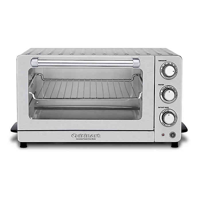 Cuisinart Toaster Oven Broiler with Interior Oven Light in Stainless