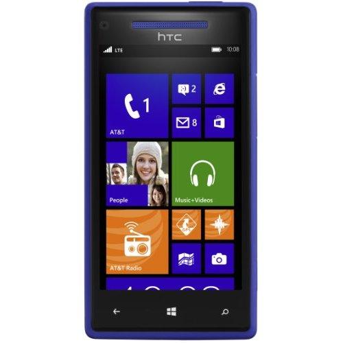 HTC Windows Phone 8x 4G Mobile Phone Blue at T